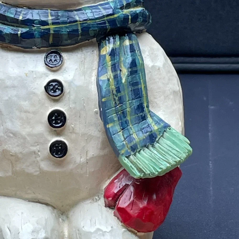 EUC Cresswell Lighting Snowman Welcome Light, Incl Box, 9 1/4